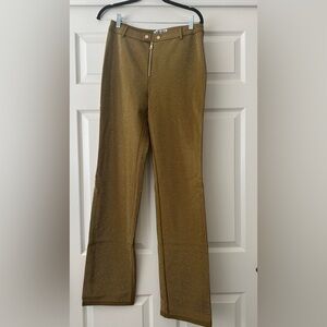 Gold stud pants
